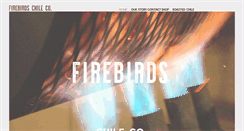 Desktop Screenshot of firebirdschileco.com